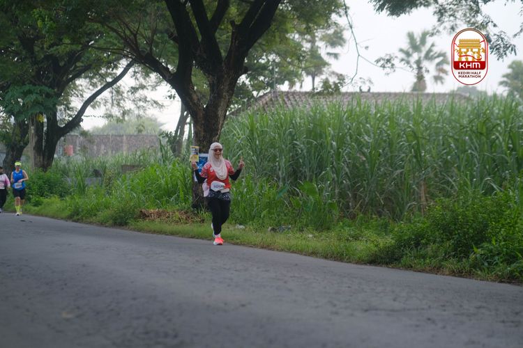 Race photo from Kediri Half Marathon 2025