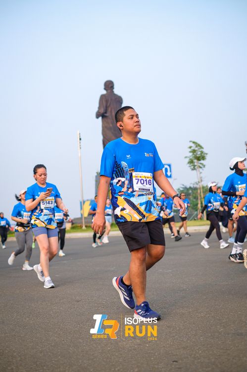 Race photo from ISOPlus Run 2024 Jakarta