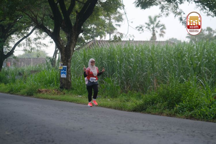 Race photo from Kediri Half Marathon 2025