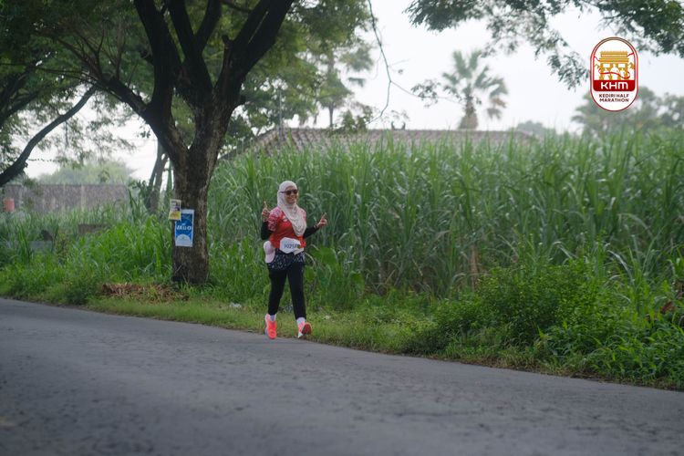 Race photo from Kediri Half Marathon 2025