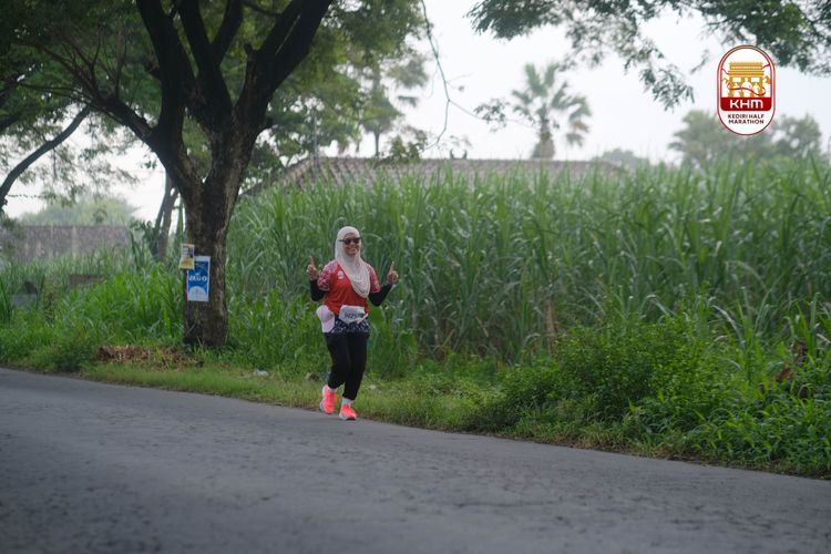 Race photo from Kediri Half Marathon 2025