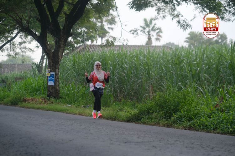 Race photo from Kediri Half Marathon 2025