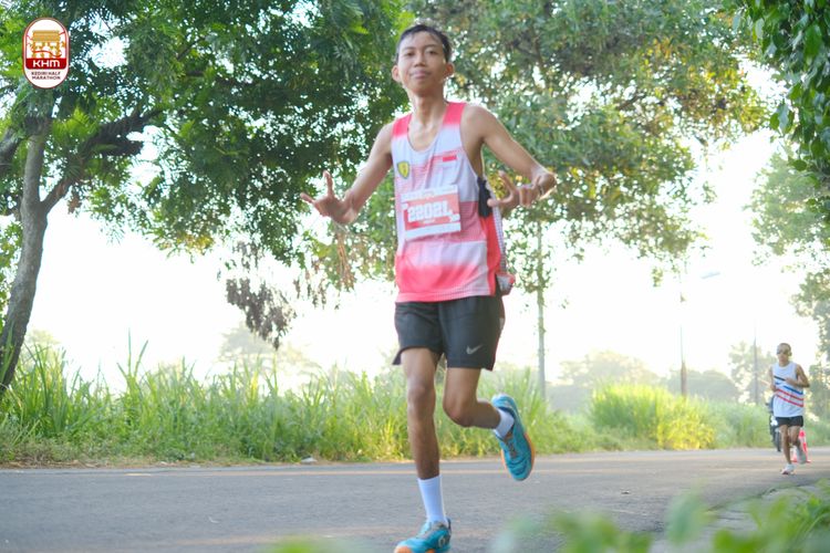 Race photo from Kediri Half Marathon 2024