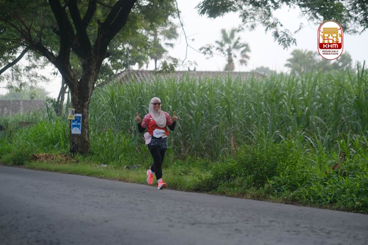 Race photo from Kediri Half Marathon 2025