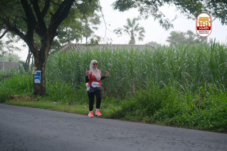 Race photo from Kediri Half Marathon 2025