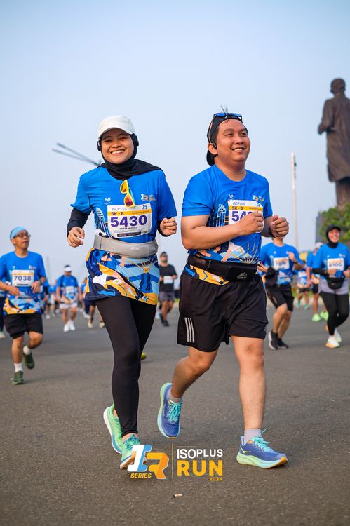 Race photo from ISOPlus Run 2024 Jakarta