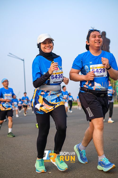 Race photo from ISOPlus Run 2024 Jakarta