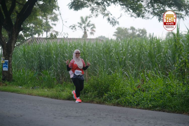 Race photo from Kediri Half Marathon 2025