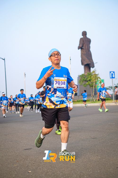 Race photo from ISOPlus Run 2024 Jakarta