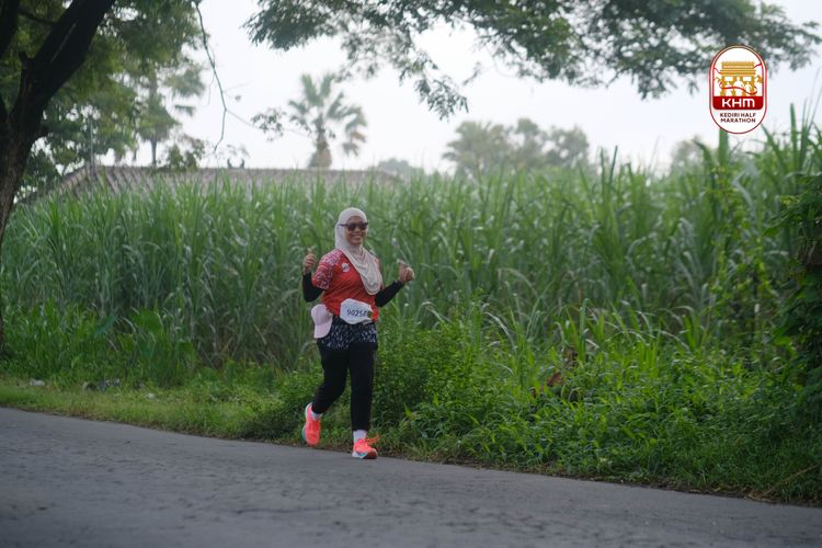 Race photo from Kediri Half Marathon 2025