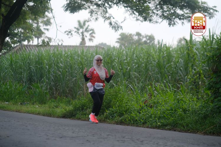 Race photo from Kediri Half Marathon 2025