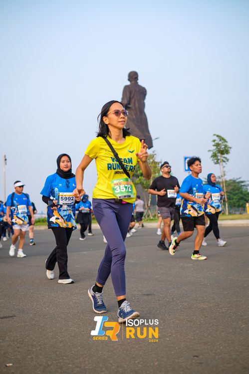Race photo from ISOPlus Run 2024 Jakarta