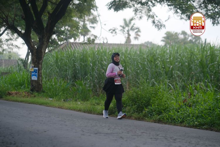 Race photo from Kediri Half Marathon 2025
