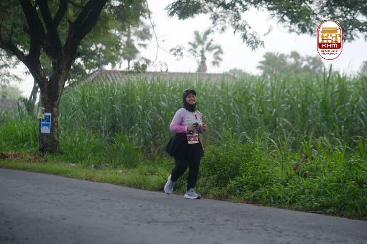 Race photo from Kediri Half Marathon 2025