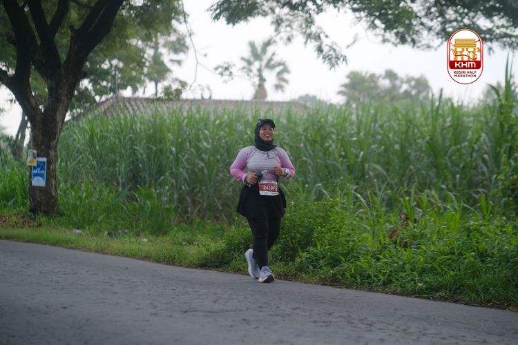Race photo from Kediri Half Marathon 2025