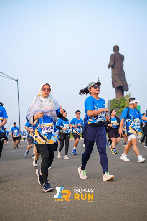 Race photo from ISOPlus Run 2024 Jakarta