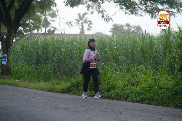 Race photo from Kediri Half Marathon 2025