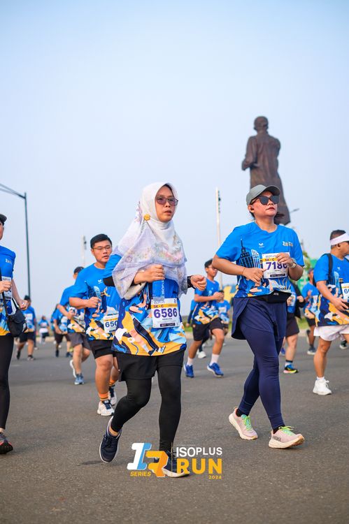 Race photo from ISOPlus Run 2024 Jakarta