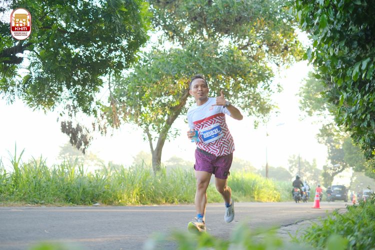 Race photo from Kediri Half Marathon 2024