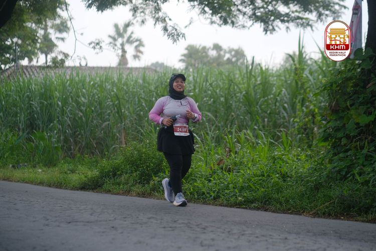 Race photo from Kediri Half Marathon 2025