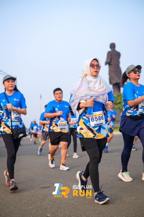 Race photo from ISOPlus Run 2024 Jakarta