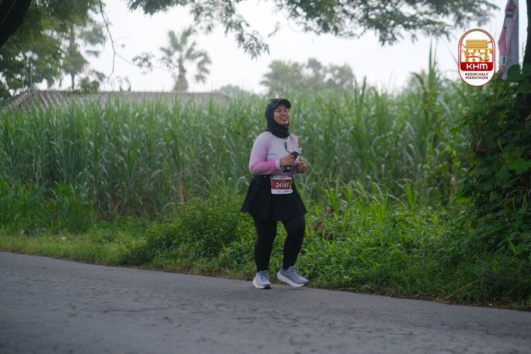 Race photo from Kediri Half Marathon 2025