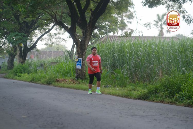 Race photo from Kediri Half Marathon 2025