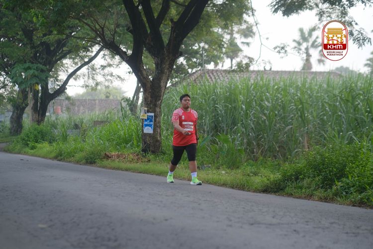 Race photo from Kediri Half Marathon 2025