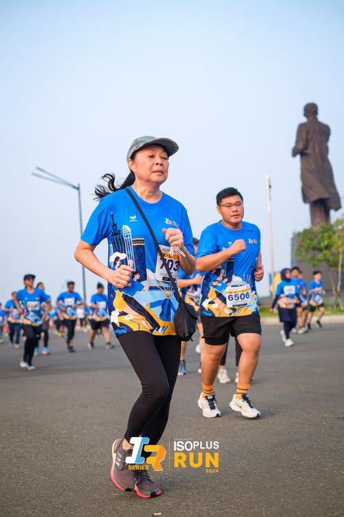 Race photo from ISOPlus Run 2024 Jakarta