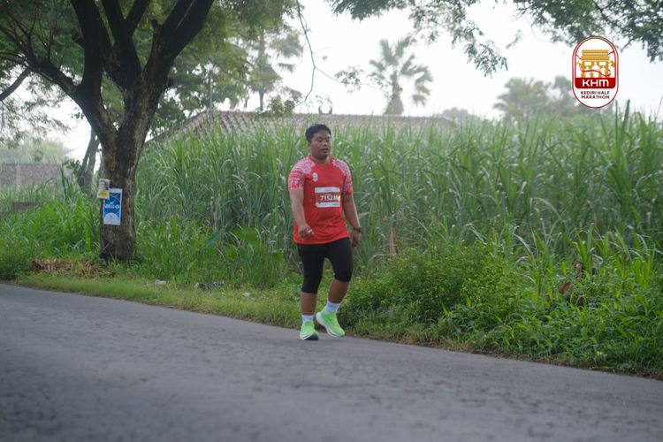 Race photo from Kediri Half Marathon 2025