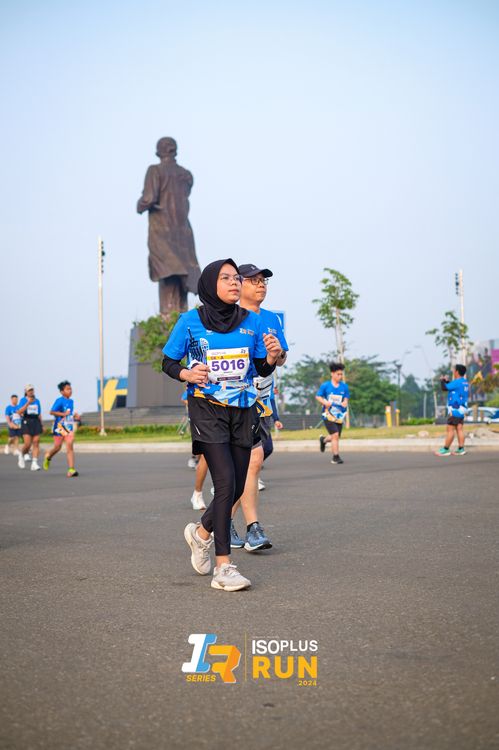 Race photo from ISOPlus Run 2024 Jakarta