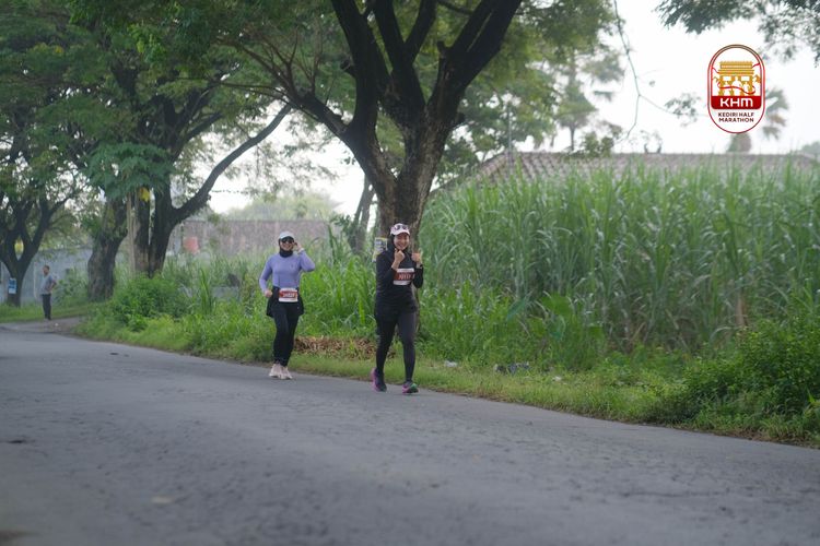 Race photo from Kediri Half Marathon 2025