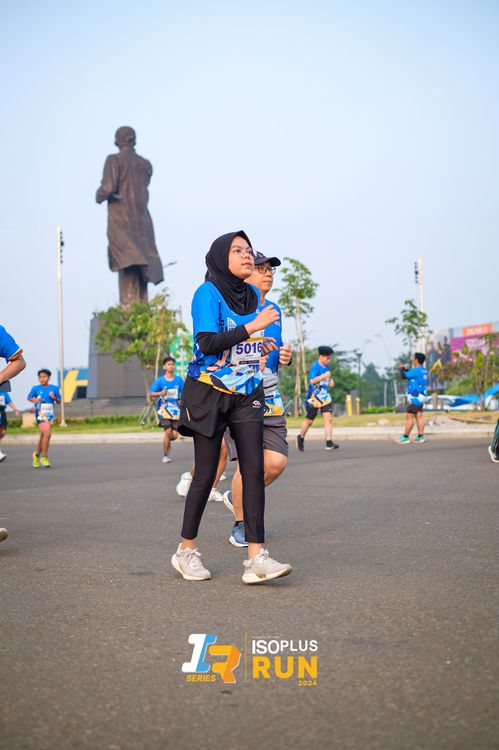 Race photo from ISOPlus Run 2024 Jakarta