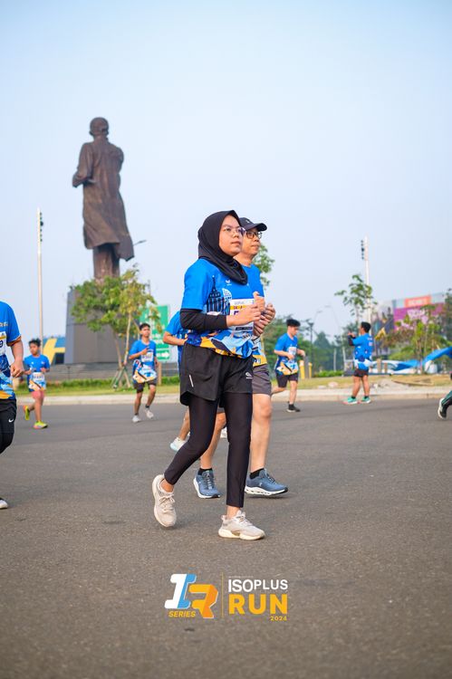 Race photo from ISOPlus Run 2024 Jakarta