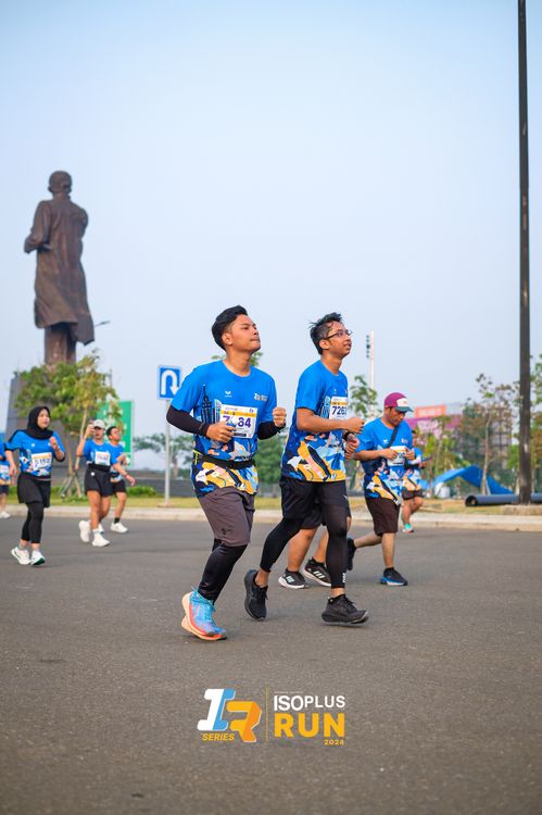Race photo from ISOPlus Run 2024 Jakarta
