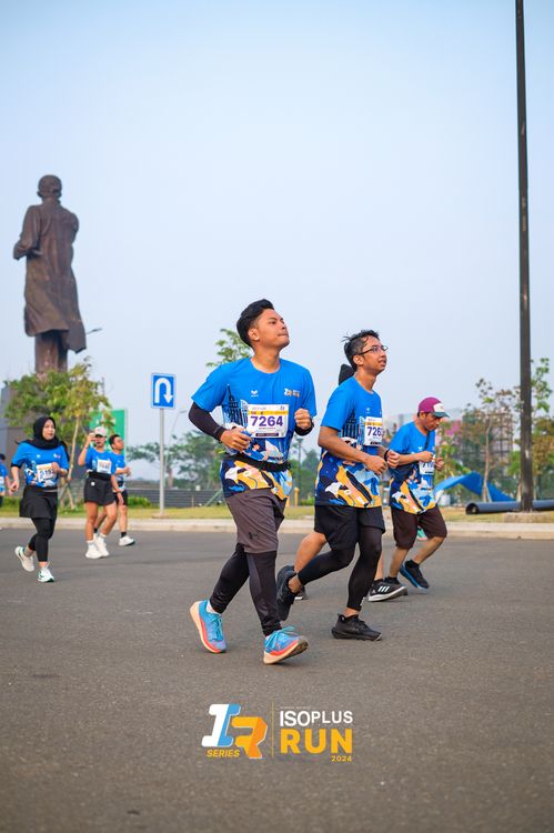 Race photo from ISOPlus Run 2024 Jakarta
