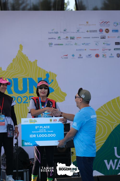 Race photo from Taman Budaya x BOGORUN 2025