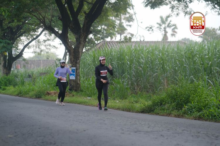 Race photo from Kediri Half Marathon 2025