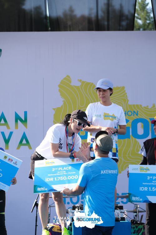 Race photo from Taman Budaya x BOGORUN 2025