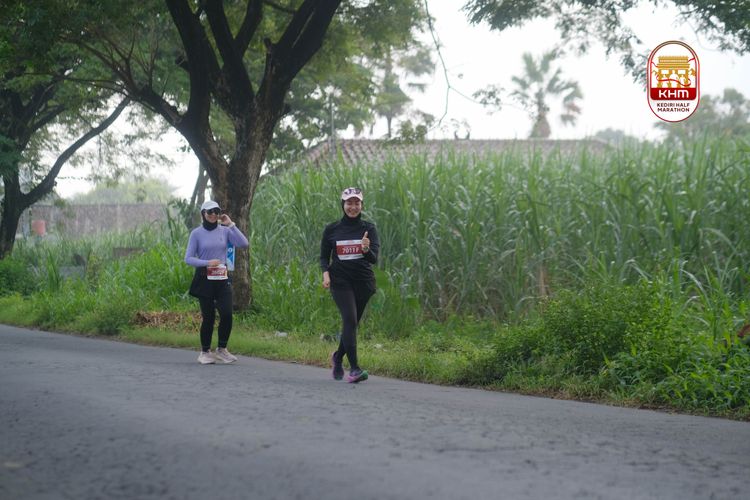 Race photo from Kediri Half Marathon 2025