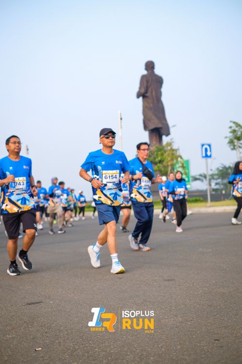 Race photo from ISOPlus Run 2024 Jakarta