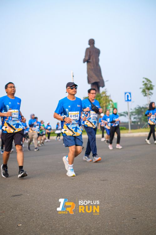 Race photo from ISOPlus Run 2024 Jakarta