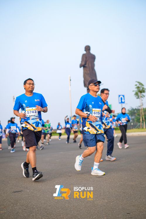 Race photo from ISOPlus Run 2024 Jakarta