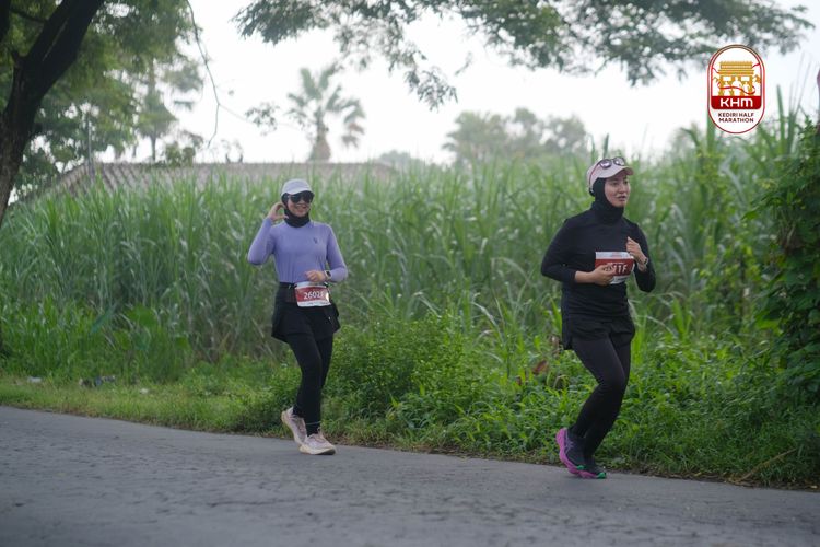 Race photo from Kediri Half Marathon 2025