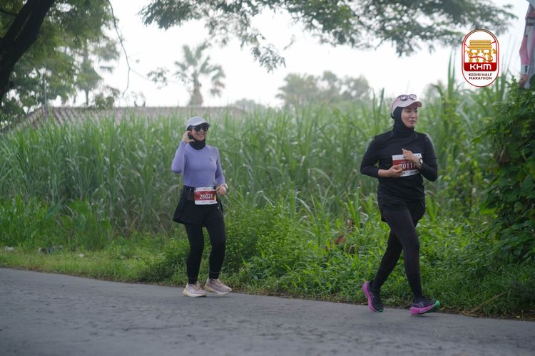 Race photo from Kediri Half Marathon 2025