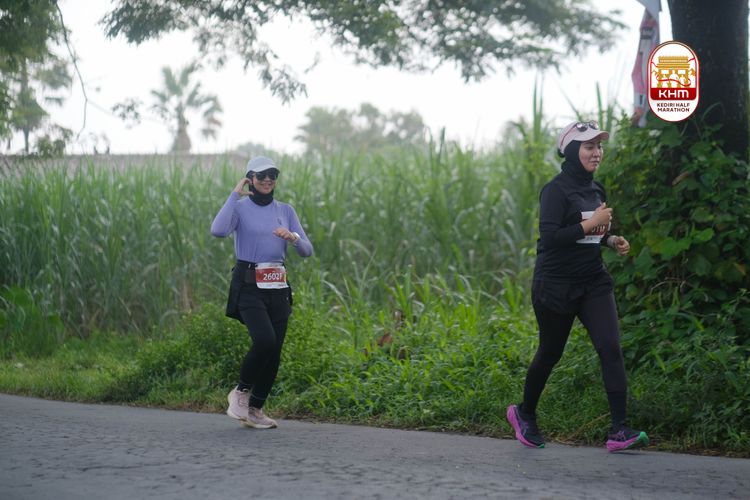 Race photo from Kediri Half Marathon 2025