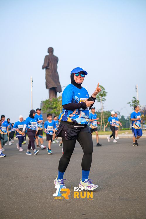 Race photo from ISOPlus Run 2024 Jakarta