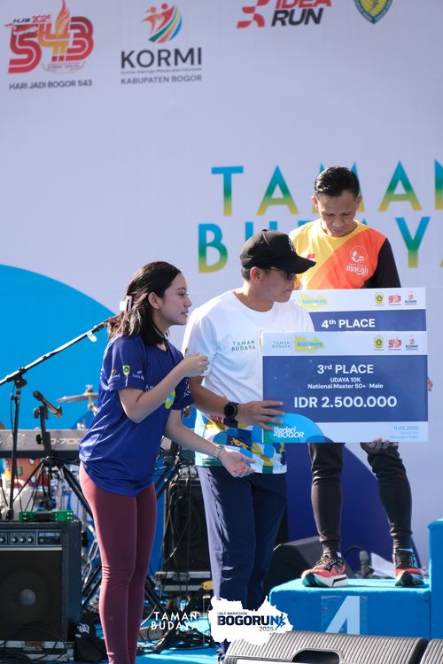 Race photo from Taman Budaya x BOGORUN 2025