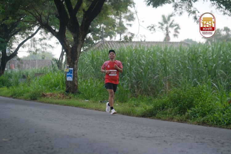 Race photo from Kediri Half Marathon 2025