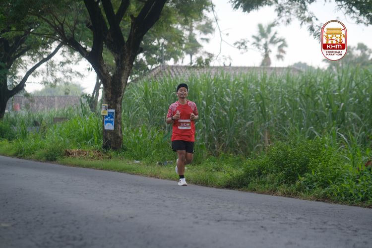Race photo from Kediri Half Marathon 2025
